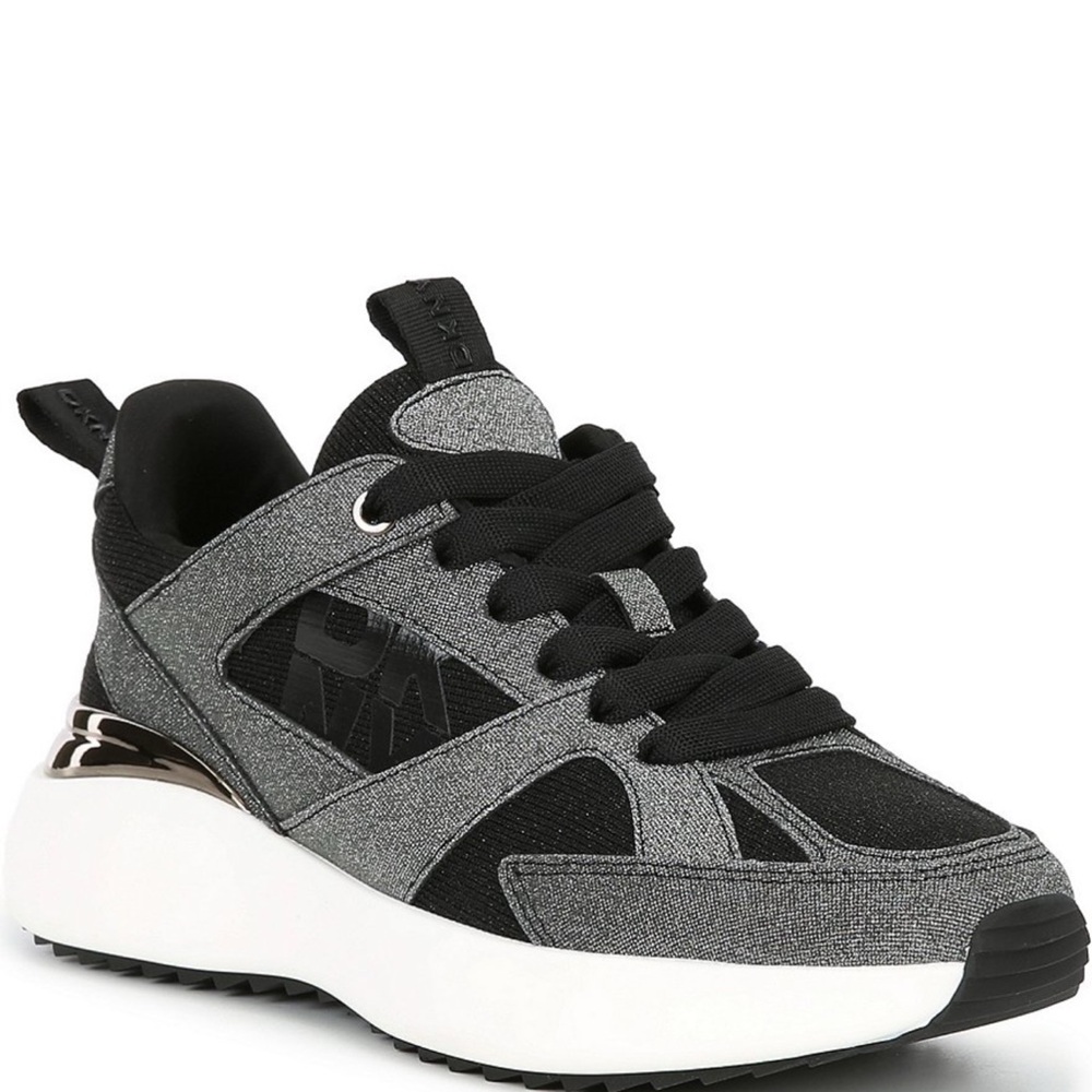 From DKNY by Donna Karan, the Zofi Lace Up Sneakers